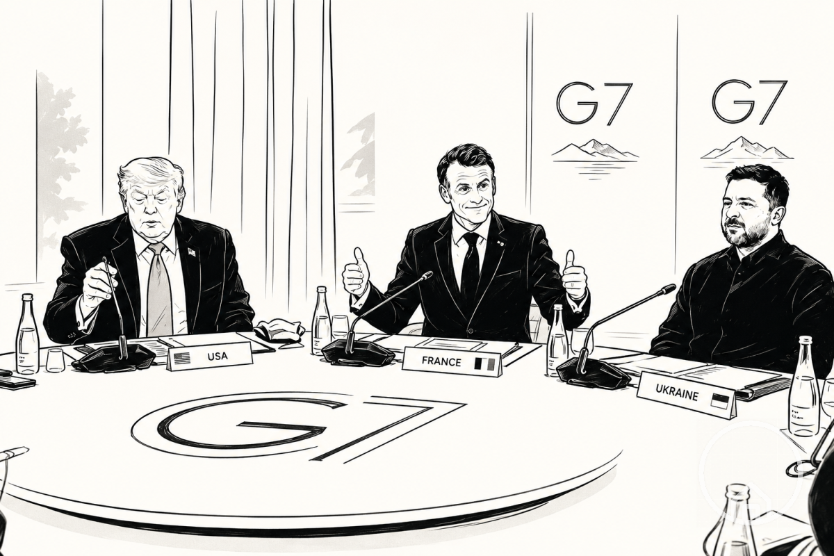Зеленський, Трамп і Макрон провели переговори на G7