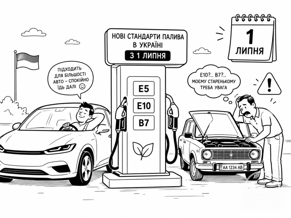 З 1 липня на АЗС змінюються правила: бензин з біоетанолом E10