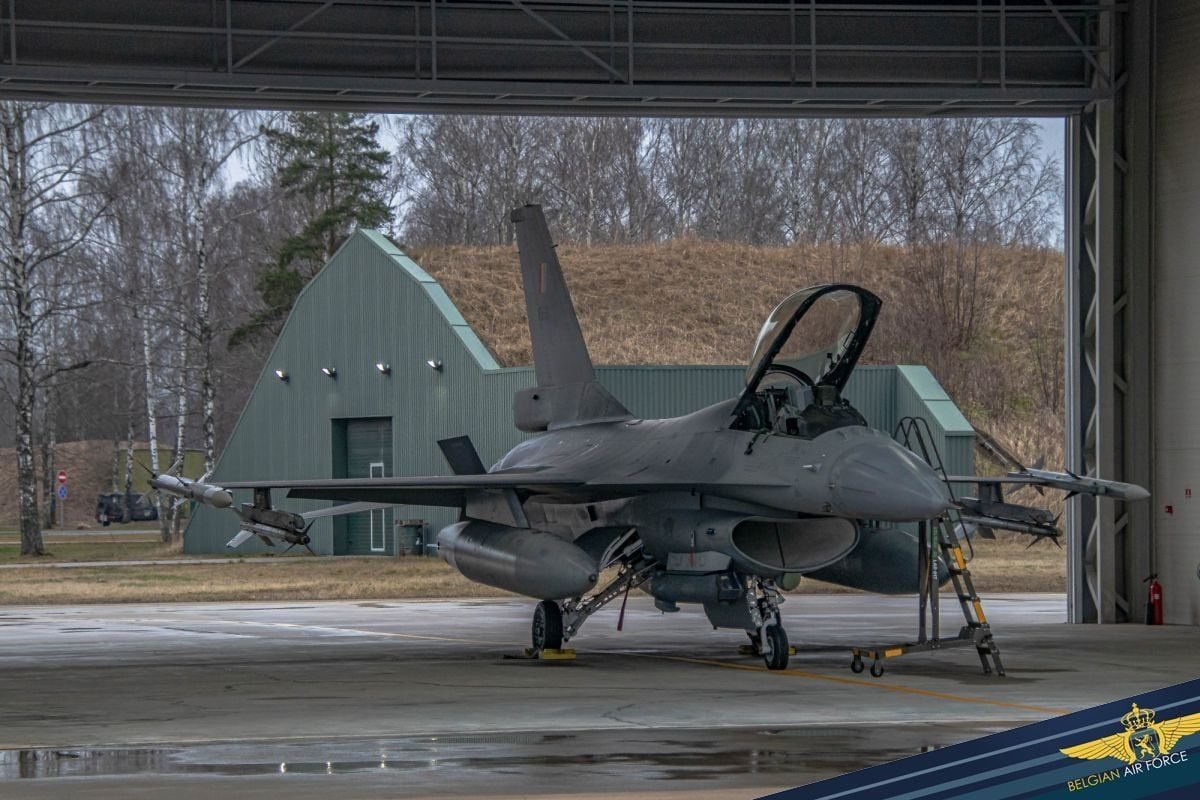 Бельгія до кінця року передасть Україні три F-16 за прискореною процедурою