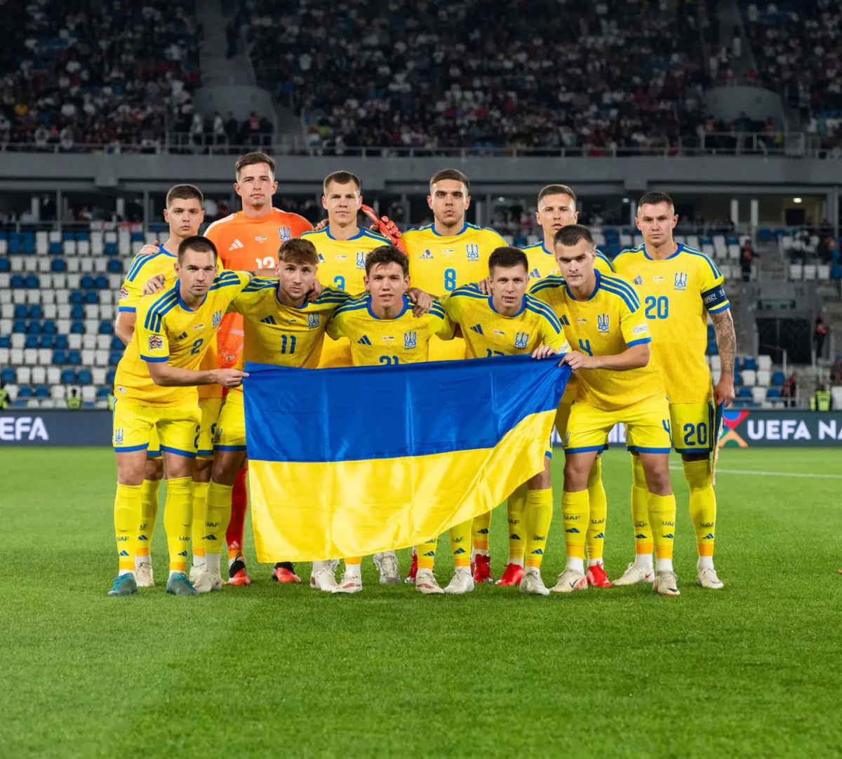Україна зіграла внічию з Грузією і лишилася першою в групі Ліги націй