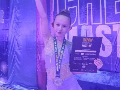 Злата Гаєвська — срібна призерка в сольній номінації Freestyle Pom