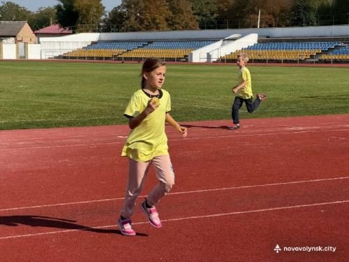 Забіг на стадіоні