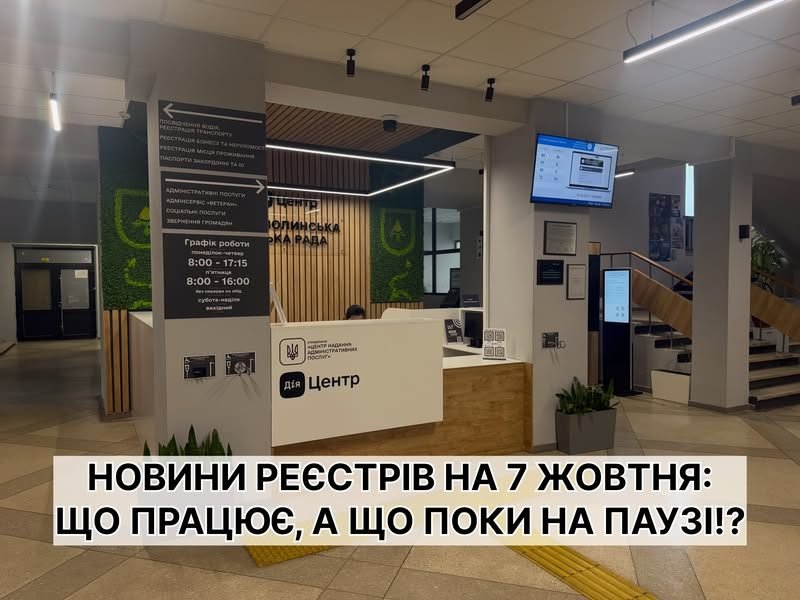 У Нововолинську призупинили реєстрацію місця проживання, паспортні послуги працюють із перебоями