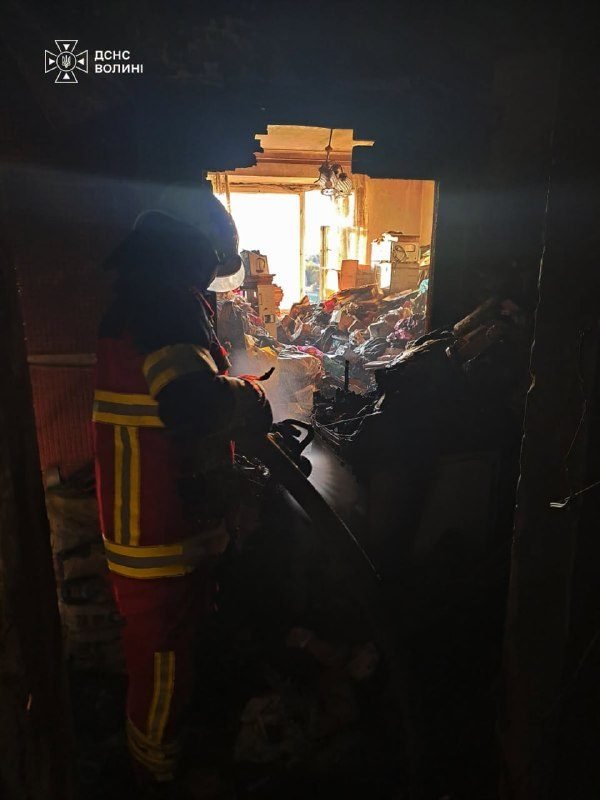 У Нововолинську під час пожежі у квартирі загинув 56-річний чоловік