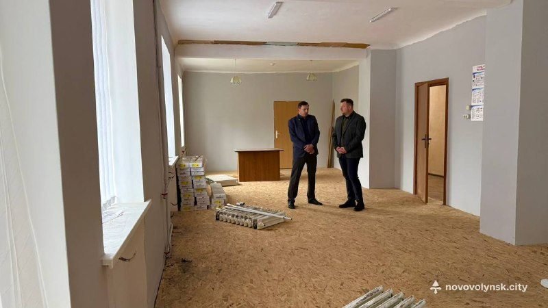 Ремонт приміщень майбутнього центру