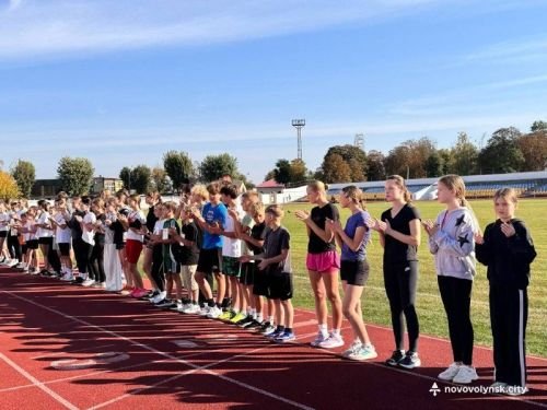 Змагання з легкої атлетики «Пліч-о-пліч» у Нововолинську