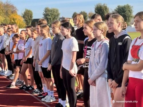 Змагання з легкої атлетики «Пліч-о-пліч» у Нововолинську